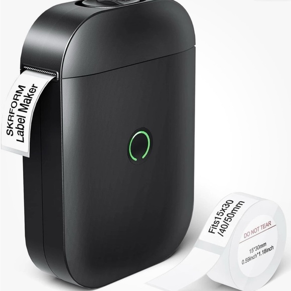 NIMBOT Other - Nimbot Label Maker Printer Model D11‎ Wireless Bluetooth Sticker W/Roll Black 5”